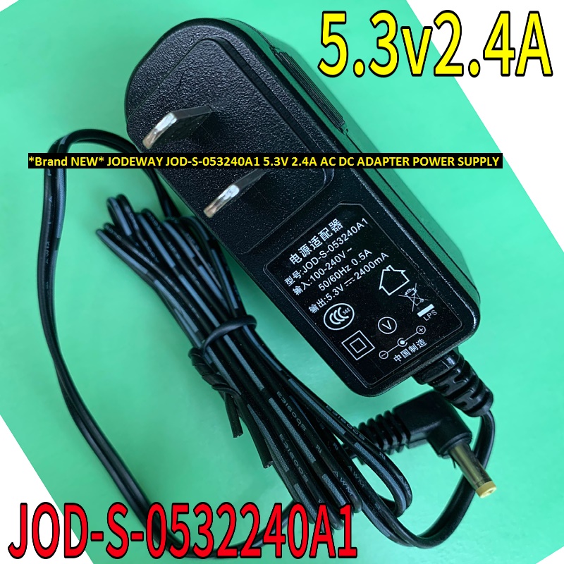 *Brand NEW* JODEWAY JOD-S-053240A1 5.3V 2.4A AC DC ADAPTER POWER SUPPLY
